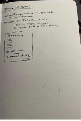 Ordering sketch 5