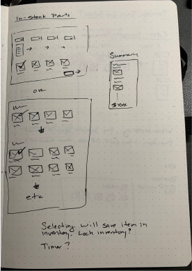 Ordering sketch 3