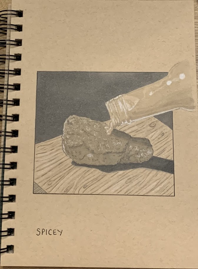 Spicey — ink and marker